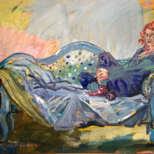 Sweet Home. 100 x 130 cm. (Oil on canvas) Pris: 13.000 DKR.