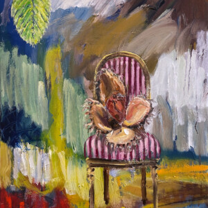 skov 1, Bøg
(65 x 50 cm)
Oil on canvas
PRIS: 5.500 DKK
(Foto: Allan Axelsen)