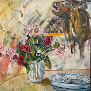 Stilleben - Kronhjort
(olie på lærrred) 80 x 60 cm. PRIS 6.500 DKK