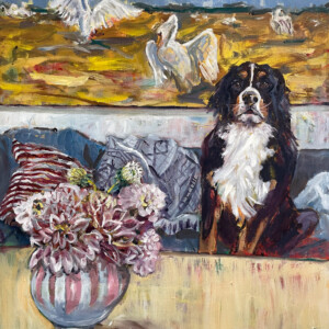 Stilleben - svaner
(olie på lærrred) 80 x 60 cm. PRIS 6.500 DKK