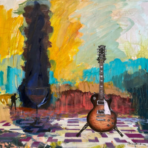 BandStand - Stage 5.
You Upset Me Baby.
Olie på lærred, 80 x 80 cm. PRIS: DKK 7.000