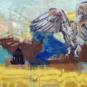 LYSFALD 5. When the Levee Breaks - Oul.
(120 x 180 cm) PRIS: 21.500 DKK.