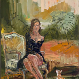 Monstera Deliciosa 01 - Olie på lærred (120 x 180 cm) Pris 21.600