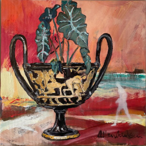 Prangværk-02
Kantharos
(30 x 30 cm)
Olie på Lærred
Pris 3.000 DKK