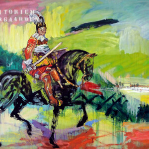 Territorisum Sudergaarden. Olie på lærred. (200 x 300 cm). Pris: 60.000 DKR.