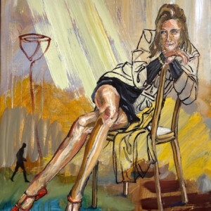 Tulip Chair
Olie på lærred (65 x 50 cm) PRIS: 5.500 DKK. (Foto: Allan Axelsen)